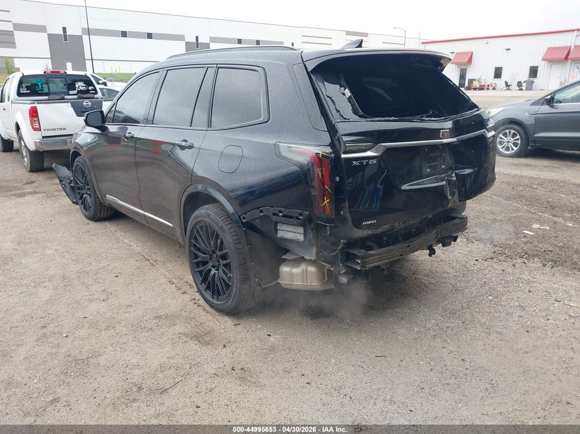 Vin: 1gykpgrsxmz138142, lot: 45493094, cadillac xt6 awd sport 20213