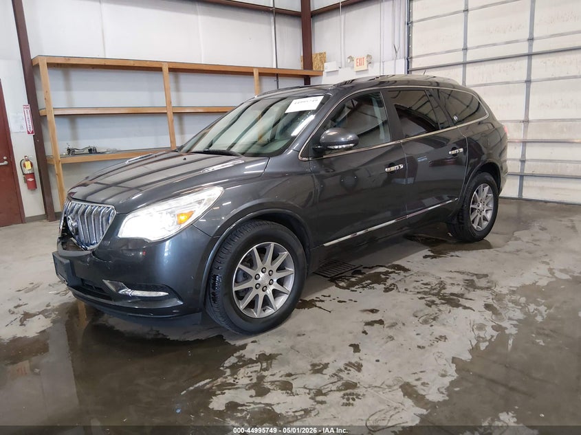 Vin: 5gakvbkd9ej136345, lot: 45493190, buick enclave leather 20142