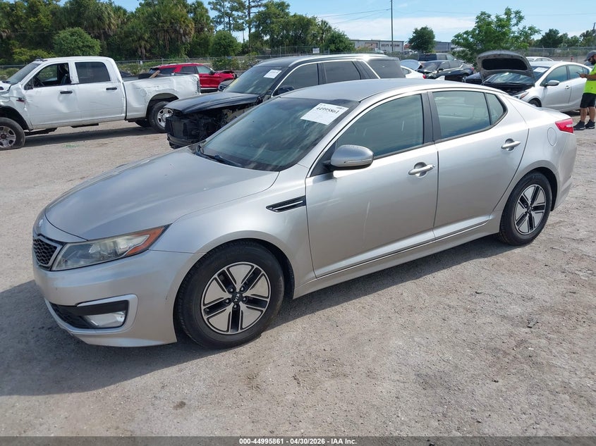 2012 Kia Optima Hybrid Ex KNAGM4AD3C5035311 photo 1