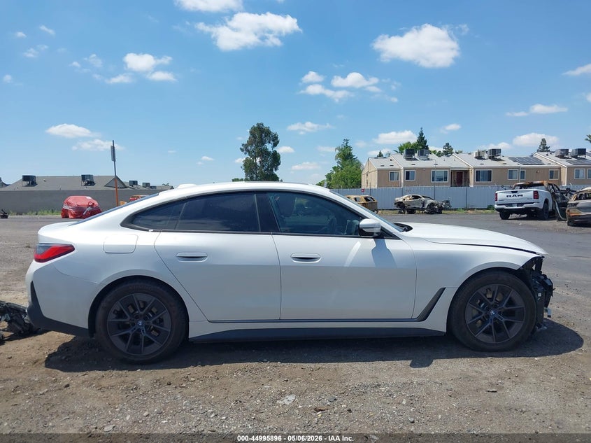 2023 BMW I4 Edrive40 VIN: WBY73AW00PFN59735 Lot: 44995896