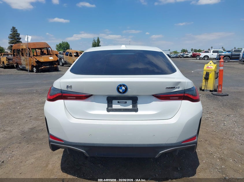 2023 BMW I4 Edrive40 VIN: WBY73AW00PFN59735 Lot: 44995896