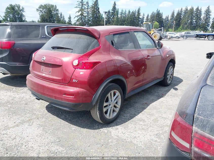 Vin: jn8af5mr7bt023015, lot: 45493368, nissan juke sv 20114