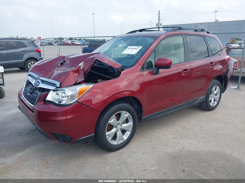 Vin: jf2sjadc7gh506812, lot: 45493442, subaru forester 2.5i premium 20162