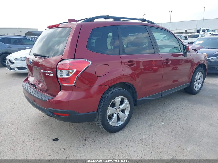 Vin: jf2sjadc7gh506812, lot: 45493442, subaru forester 2.5i premium 20164