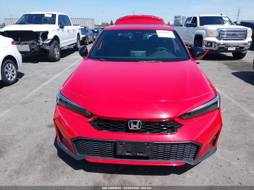 VIN 2HGFE4F85SH310628 2025 HONDA CIVIC HYBRID SPORT/SPORT TOURING
