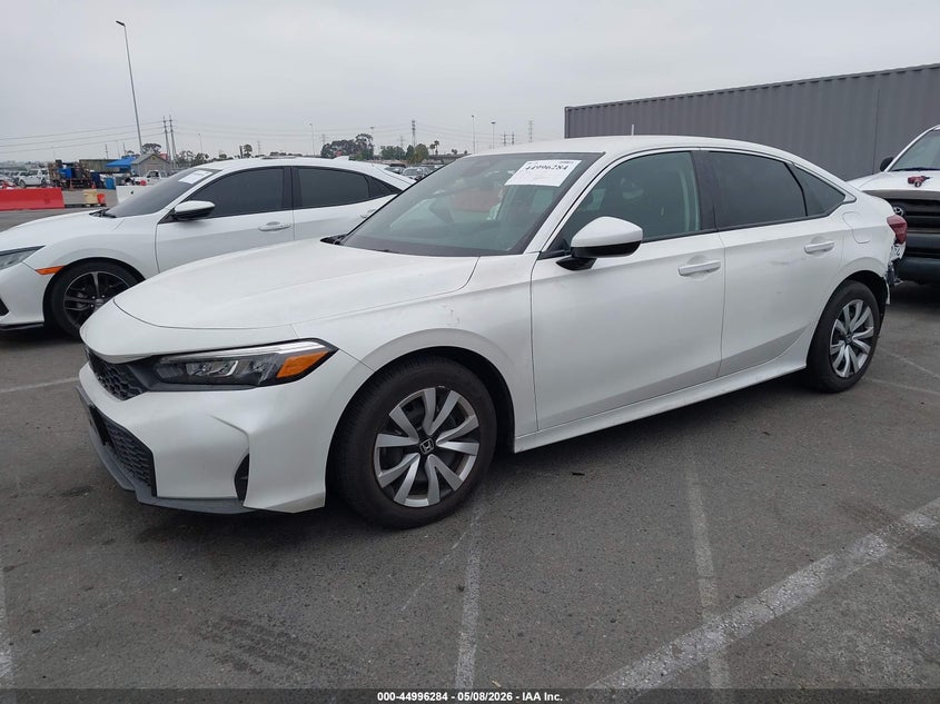 2025 Honda Civic Lx 2HGFE2F24SH514644 photo 1