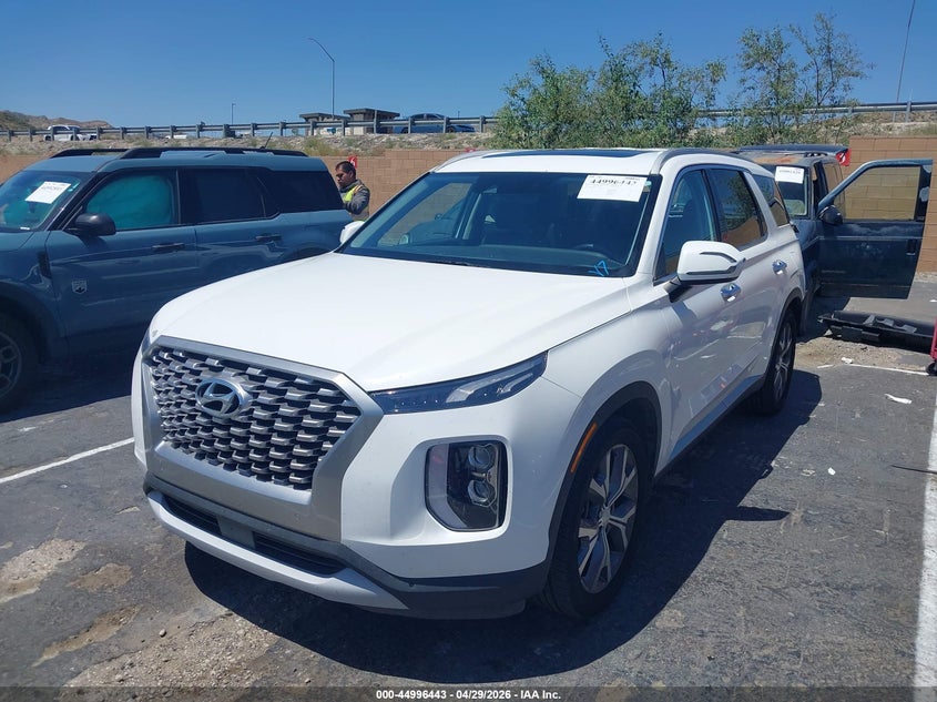2022 Hyundai Palisade Sel KM8R44HE6NU347170 photo 1