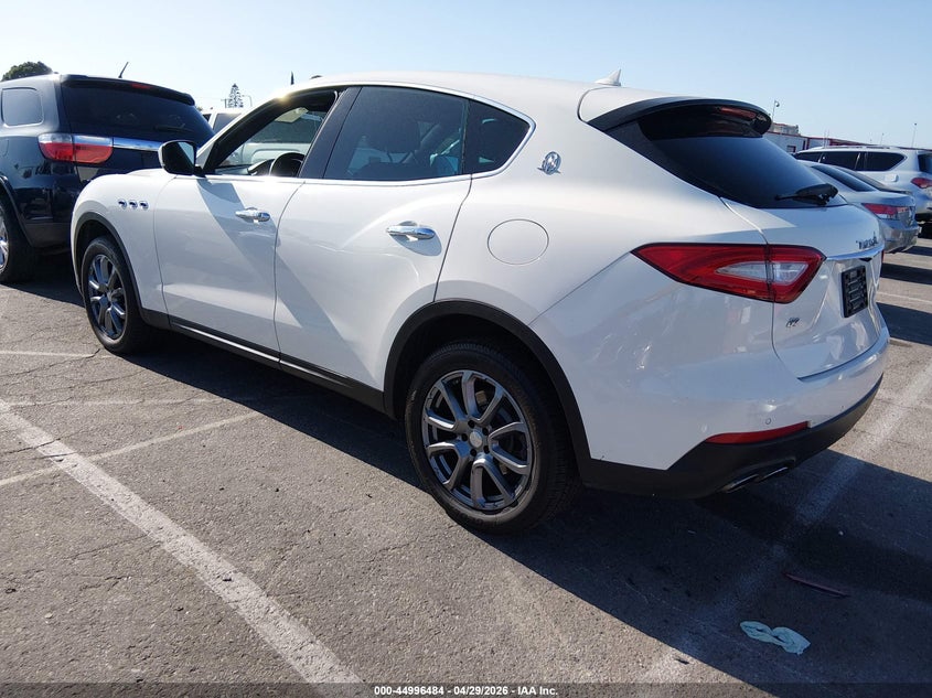 Vin: zn661xua8jx297271, lot: 45493925, maserati levante 20183