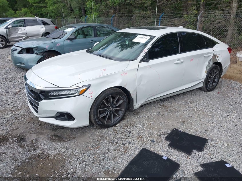 2022 Honda Accord Ex-L 1HGCV1F57NA025133 photo 1