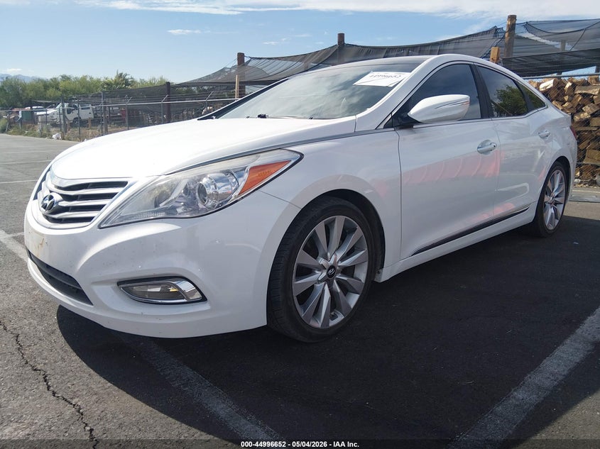 Vin: kmhfh4jg0ea342826, lot: 45494093, hyundai azera limited 20142