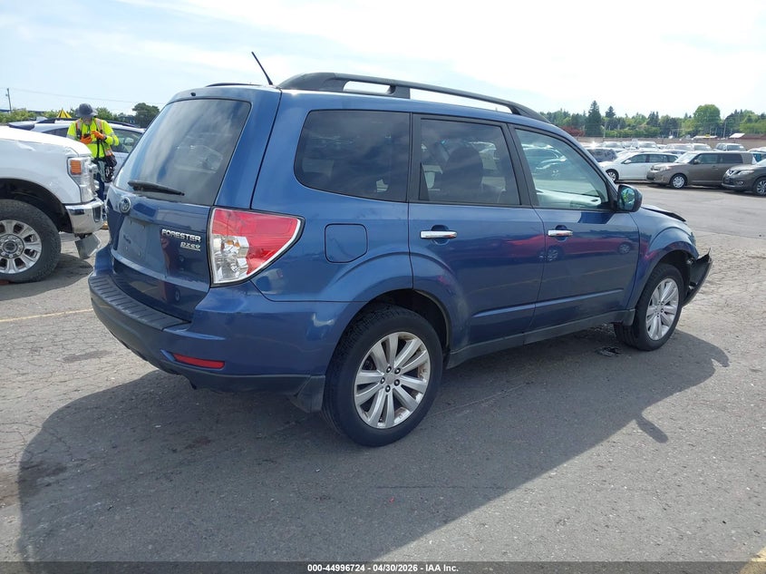2012 Subaru Forester 2.5 2.5x Premium Blue Lot 111044996724 Vin JF2SHADC7CH418574