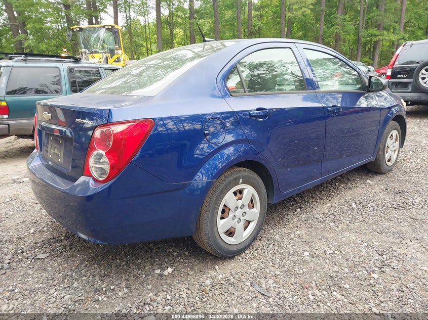 2014 Chevrolet Sonic Ls Auto