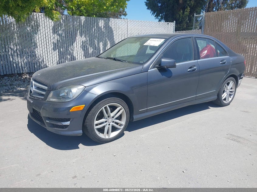 Vin: wddgf4hb5dr300456, lot: 45494414, mercedes-benz c 250 sport 20132