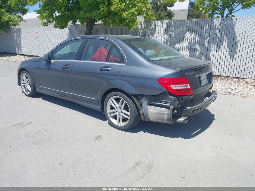 Vin: wddgf4hb5dr300456, lot: 45494414, mercedes-benz c 250 sport 20133