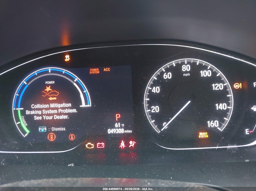 2021 Honda Insight Touring VIN: 19XZE4F9XME007735 Lot: 44996974