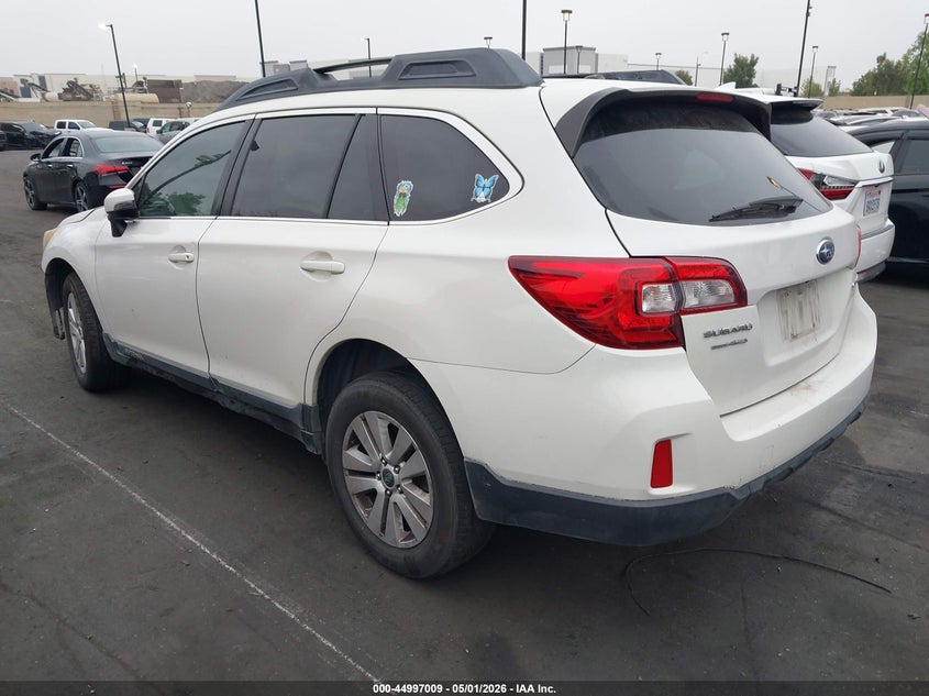 Vin: 4s4bsahc9f3282519, lot: 45494450, subaru outback 2.5i premium 20153