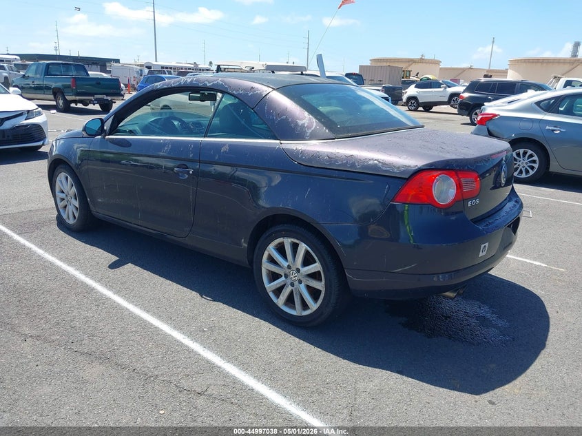 2007 VOLKSWAGEN EOS CABRIO 2.0L I-4 DI, DOHC, VVT, TURBO, 200HP