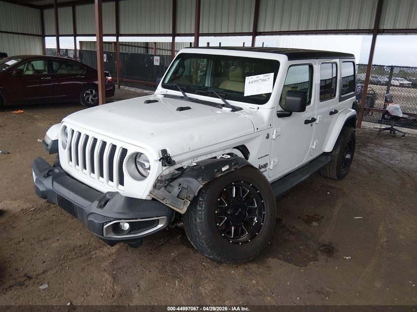2018 Jeep Wrangler Unlimited Sahara 4x4 1C4HJXEG2JW138765 photo 1