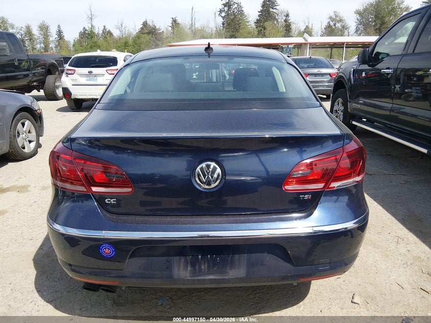 2016 Volkswagen Cc 2.0T Sport VIN: WVWBP7AN8GE518409 Lot: 44997150