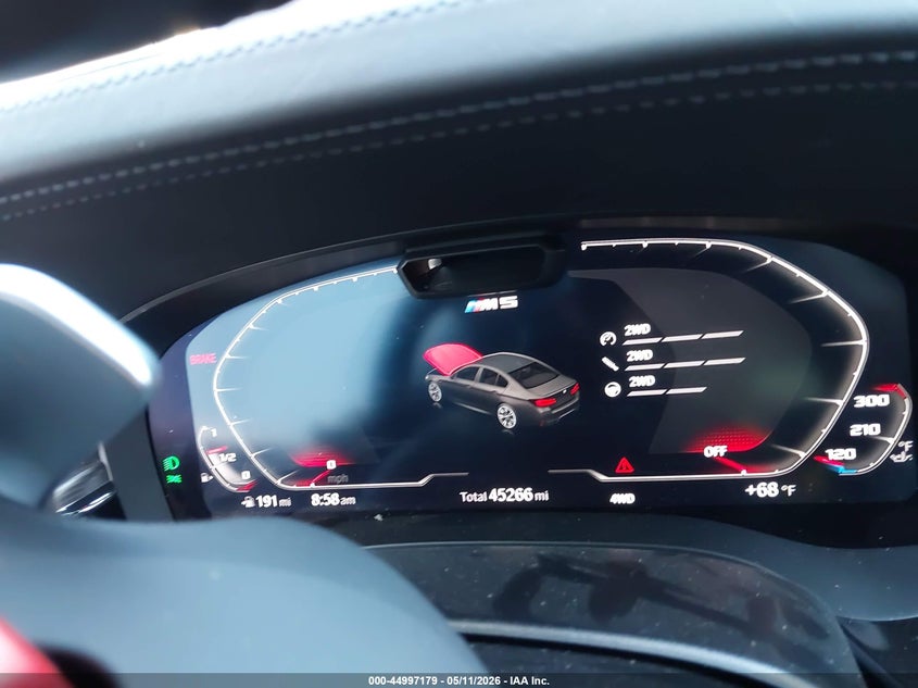 2022 BMW M5 VIN: WBS83CH01NCK72443 Lot: 44997179