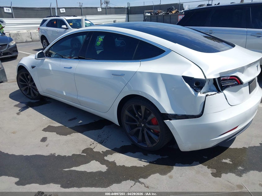 Vin: 5yj3e1ec0lf623972, lot: 45494644, tesla model 3 performance dual motor all-wheel drive 20203