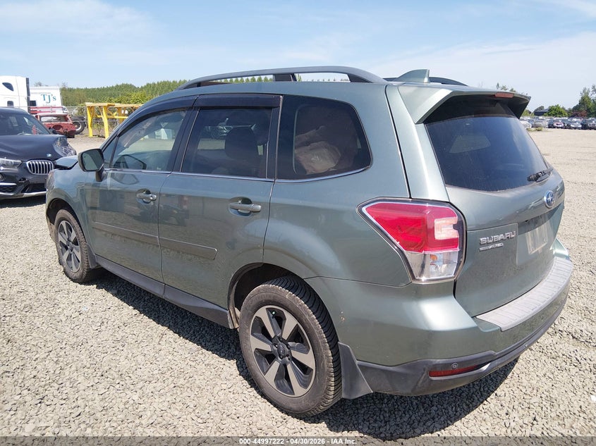 Vin: jf2sjarc0jh450485, lot: 45494663, subaru forester 2.5i limited 20183
