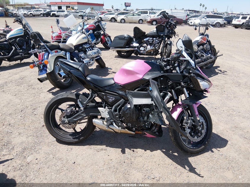 2025 Kawasaki Ex650 P VIN: ML5EXEP18SDAF8083 Lot: 44997311