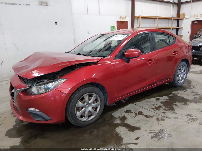 Vin: jm1bm1u7xe1172967, lot: 45494769, mazda mazda3 i sport 20142
