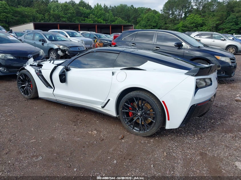 Vin: 1g1ys2d66g5610045, lot: 45494985, chevrolet corvette z06 20163