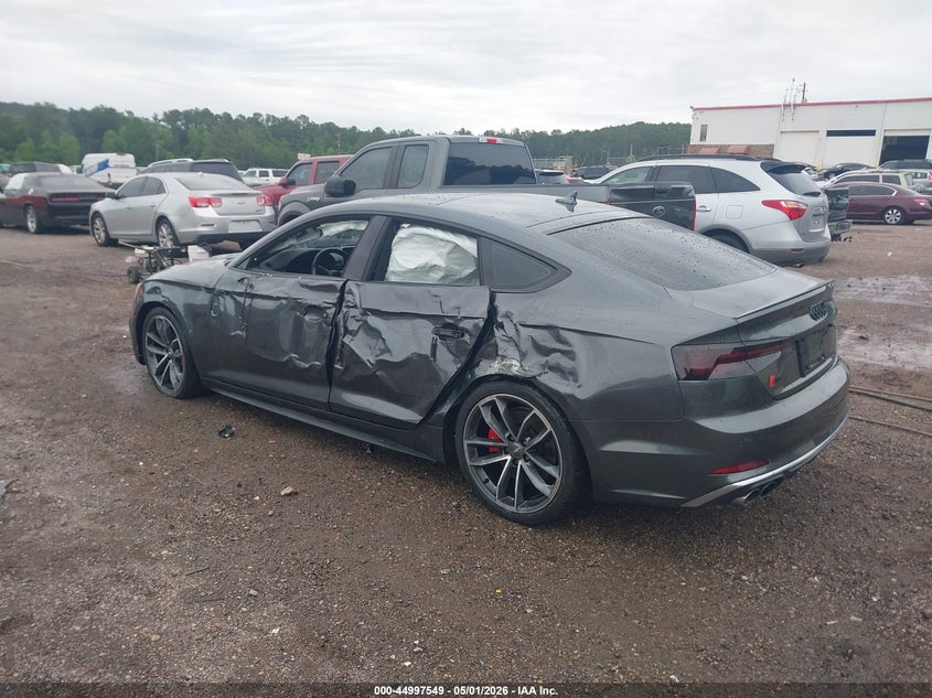 Vin: waub4cf53ja026828, lot: 45494990, audi s5 3.0t premium plus 20183