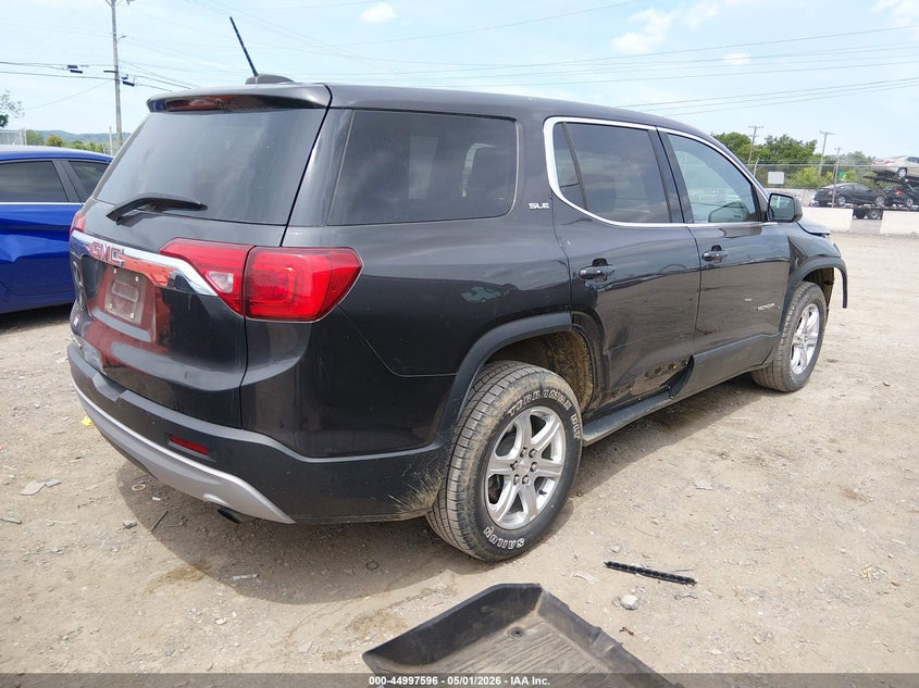 Vin: 1gkknkla4jz247078, lot: 45495060, gmc acadia sle-1 20184