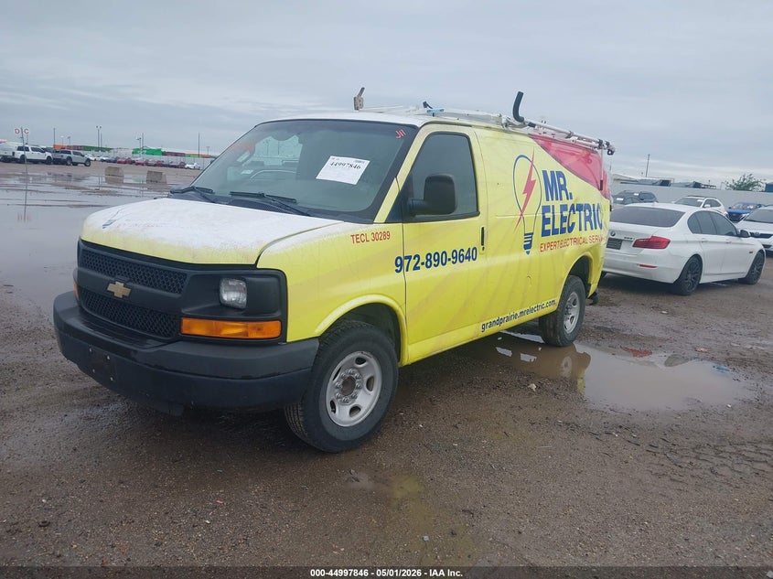 Vin: 1gcwgaff9g1214464, lot: 45495310, chevrolet express 2500 work van 20162