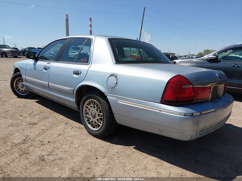 2000 Mercury Grand Marquis Gs VIN: 2MEFM74W0YX627167 Lot: 44997857