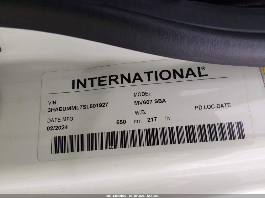 2025 INTERNATIONAL MV auction photo 8