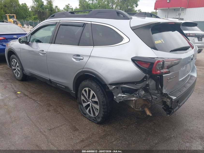 Vin: 4s4btadc5m3229459, lot: 45495476, subaru outback premium 20213