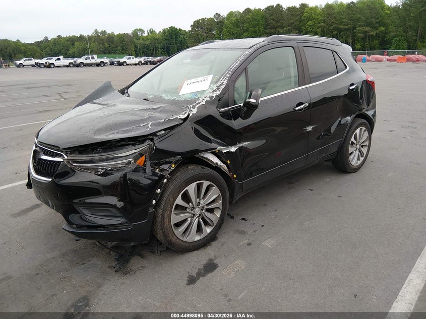 Vin: kl4cjasb8hb152973, lot: 45495559, buick encore preferred 20172