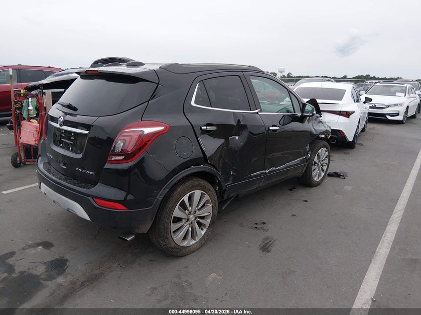 Vin: kl4cjasb8hb152973, lot: 45495559, buick encore preferred 20174