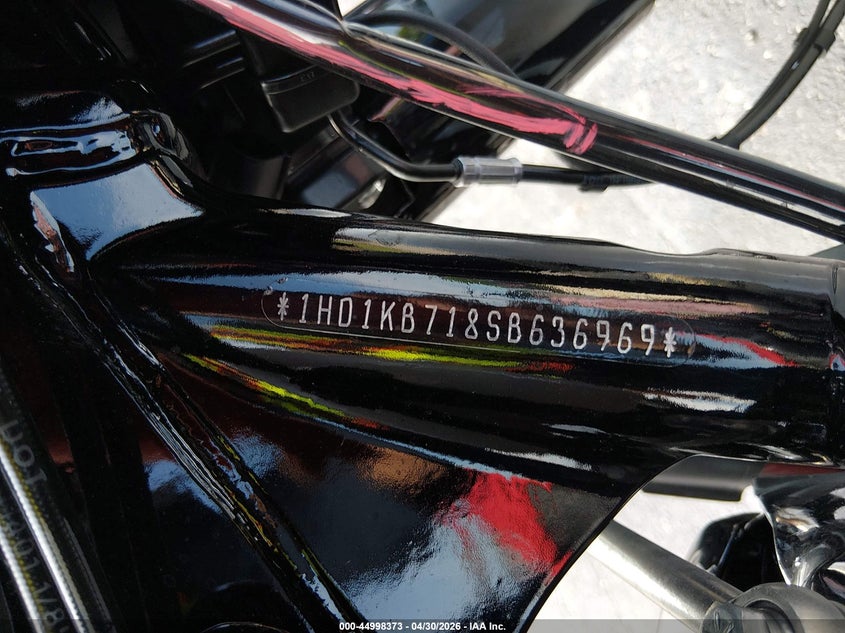 2025 Harley-Davidson Flhx VIN: 1HD1KB718SB636969 Lot: 44998373