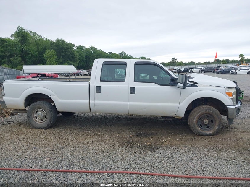 2012 Ford F250 6.2 F-250 Xl white Lot 111044998576 Vin 1FT7W2B6XCEC64876