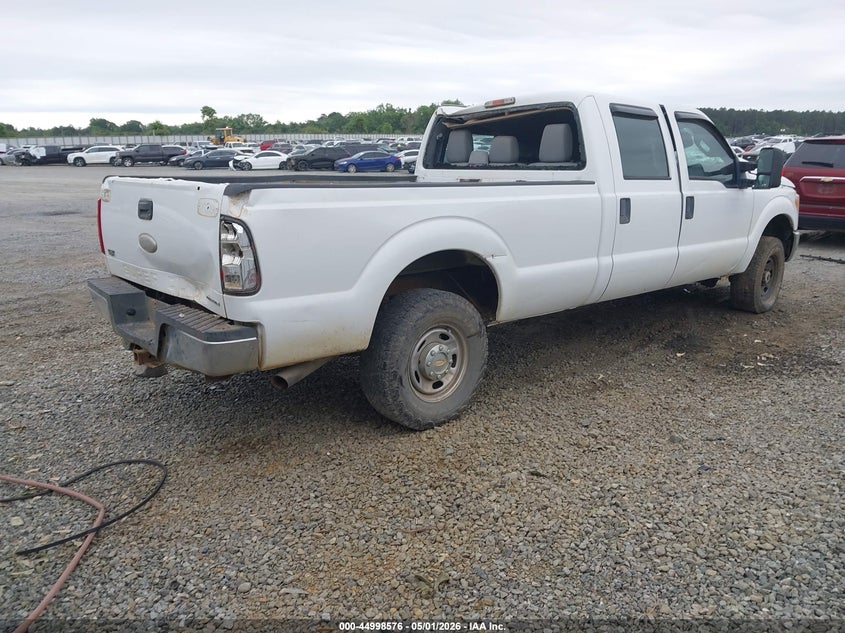 2012 Ford F250 6.2 F-250 Xl white Lot 111044998576 Vin 1FT7W2B6XCEC64876