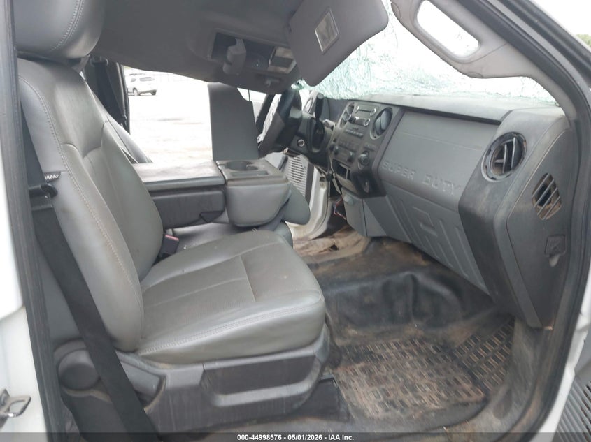 2012 Ford F250 6.2 F-250 Xl white Lot 111044998576 Vin 1FT7W2B6XCEC64876