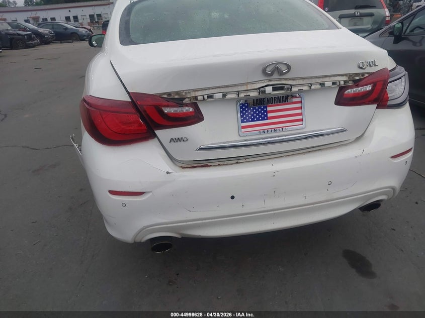2015 Infiniti Q70L 3.7X VIN: JN1BY1PR4FM831694 Lot: 44998628