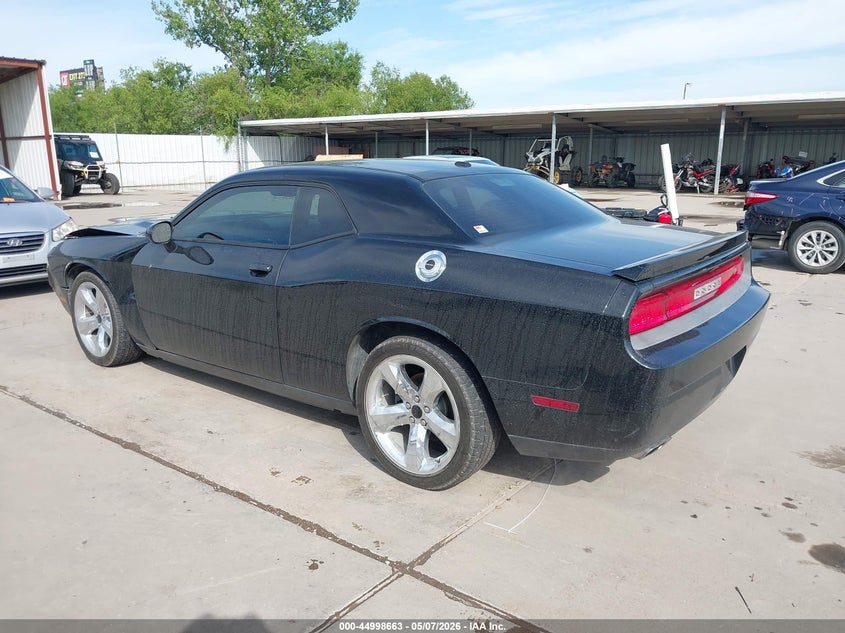 2012 Dodge Challenger 3.6 Sxt black Lot 111044998663 Vin 2C3CDYAGXCH105323