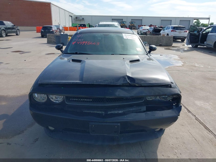 2012 Dodge Challenger 3.6 Sxt black Lot 111044998663 Vin 2C3CDYAGXCH105323