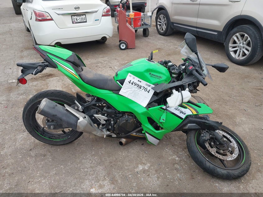 2025 Kawasaki Ex500 A/B VIN: ML5EXGJ10SDA39357 Lot: 44998704