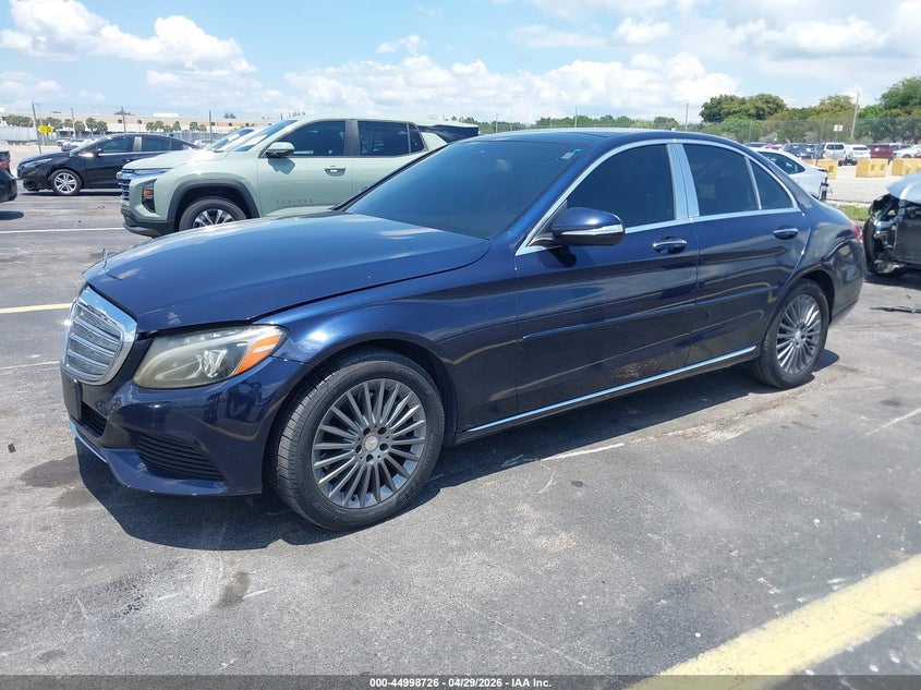 55SWF4KB6FU034595 2015 Mercedes-Benz C 300 Luxury 4matic photo 1