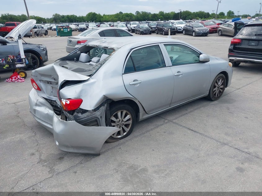 2010 Toyota Corolla 1.8 Le Silver Lot 111044998920 Vin 2T1BU4EE9AC345205