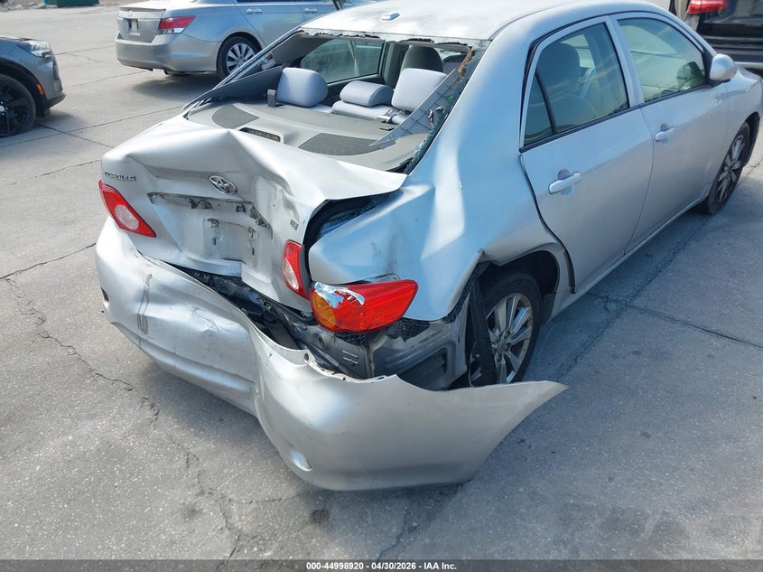 2010 Toyota Corolla 1.8 Le Silver Lot 111044998920 Vin 2T1BU4EE9AC345205
