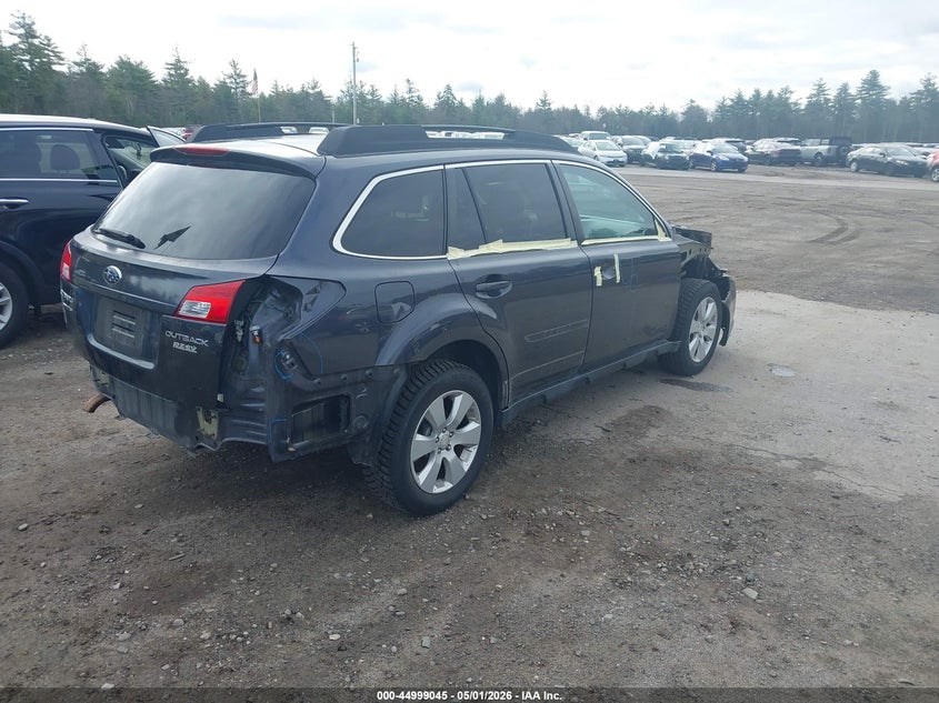 2012 Subaru Outback 2.5 2.5I Premium grey Lot 111044999045 Vin 4S4BRBCCXC3296062