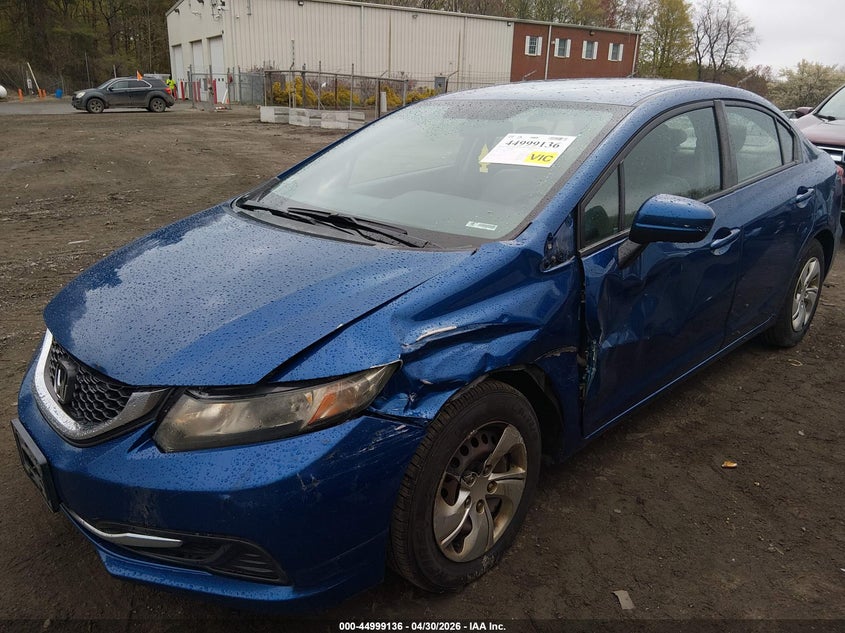 2014 Honda Civic Lx 2HGFB2F54EH557453 photo 1